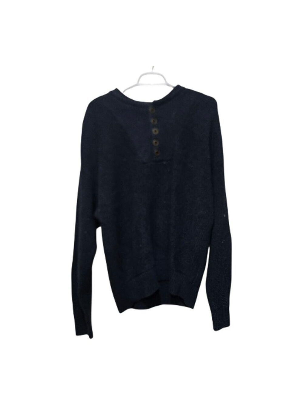 RedHead Field Tested Thermal Knit Henley Sweater XL Navy Outdoor Cabin